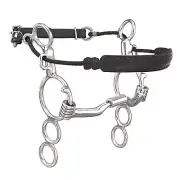 Myler Bits Myler 3-Ring Combo Low Comfort Snaffle Bit 6in