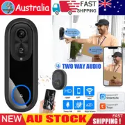 Wireless WiFi Smart Video Ring Doorbell Night Vision HD Camera Intercom Doorbell