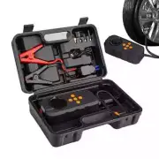 Car Inflatable Pump LED Display Portable Charger 12V Jump Starter for Car Bikes
