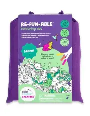 [Little Change Creators] Safari Re-Fun-Able Colouring Set