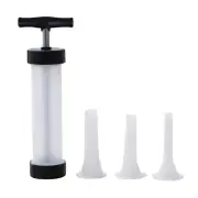Injector Syringe with 3 Tubes Handmade Jerky Sticks Accessory