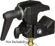 Manfrotto 035RL Super Clamp - Black (No Stud or Attachment)
