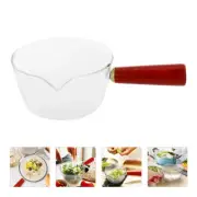 cheese fountain pot Sauce Pot Glass Stew Pot Cream Baking Pot Wax Melting Pot