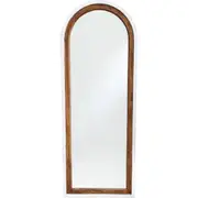 LVD Samson Wood/MDF 160cm Mirror Wall Hanging Decorative Display Arched Brown
