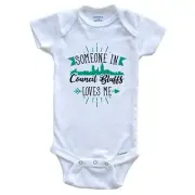 Someone In Council Bluffs Loves Me Council Bluffs IA Skyline Baby Bodysuit