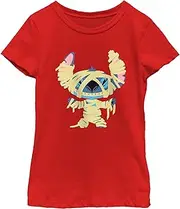[Disney] Girl's Lilo & Stitch Halloween Mummy Stitch T-Shirt