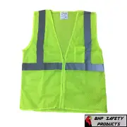 3XL ANSI CLASS 2/ Reflective Tape/ High Visibility Yellow Safety Vest