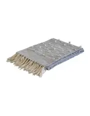 [Madras Link] Elliot Woven Throw 150x230cm Grey