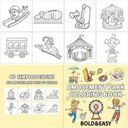 Coloring Painting Book,Cartoon Children's Graffiti Coloring Book - Beautifully Designed Drawing Toy for Easter, New Year, Christmas, Birthday, Children's Day