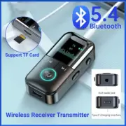 USB Wireless Bluetooth 5.4 Transmitter Receiver for Car Music Audio Aux Adapter