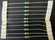 10pcs 19.6 ohm 1/4W 1% Metal Film Precision Axial Resistors ~ NEW ~