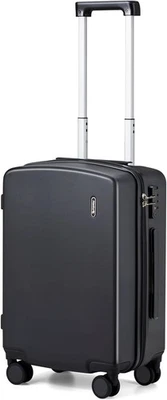 Hanke 20 Inch Carry On Luggage 22x14x9 Airline Approved Lightweight Hard Sided L