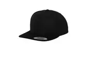 Flexfit Mens Classic Snapback Cap (Black) (One Size)