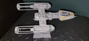 Star Wars Y-Wing 1/72 Bandai Model Kit BTL-A4 (BAN0196694) Expertly Built
