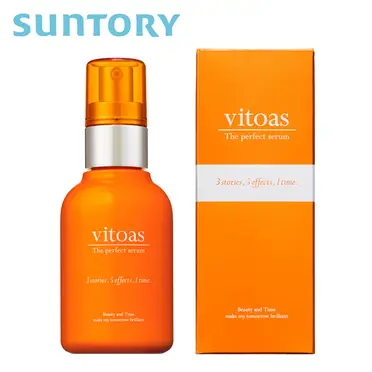 Suntory 三得利 vitoas 蜜得絲 多效極妍鎖濕菁華