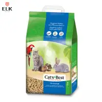 在飛比找蝦皮購物優惠-CAT'S BEST 凱優藍標粗粒木屑砂10L (黑貓宅配 