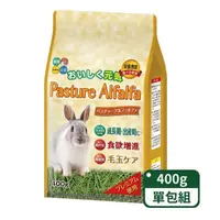 在飛比找PChome24h購物優惠-【日本HIPET】兔用苜蓿草400g 單包組