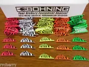 36- Bohning Blazer Tiger Vanes! CUSTOM MIXED BAG! archery arrow fletchings vane