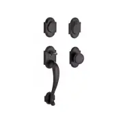 Baldwin DCADIXRUSRAR481 Reserve Double Cylinder Handleset Adirondack x Rustic