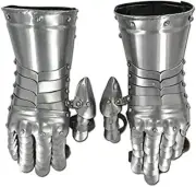 Medieval Knight Armor Gloves Roman Gothic Steel Gauntlets