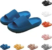 Jfxgjuv Little Foliage Slides for Women, Foggs Japan Slippers Cozi Slides Original Super Soft Home Slippers Non-Slip for Women Men