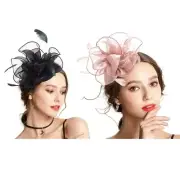 Women Fascinator Headband Fascinator Headband Tea Party Headband