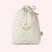 Fitted Sheet - Bassinet - Aster Floral Print by Nature Baby | the memo