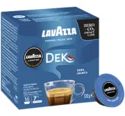 Lavazza A Modo Mio Dek Decaf Coffee Capsules 96 Pack New