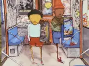 Os Gemeos Art Barry McGee Shepard Fairey Banksy Takashi Murakami Doze green Irak