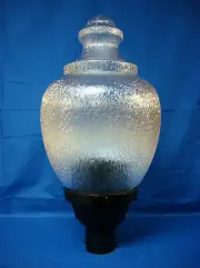 Commercial Post Light Fixture for Pole Post Street Lamp Fitter Outdoor Fixture