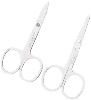 Facial Hair Small Grooming Scissors - Eyebrow, Nose Hair, Beard, Eyelashes, Ear