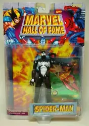 Marvel Spiderman Black Suit Spider-Man Figure Toybiz 1996 Costume Venom Deadpool