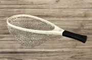 Ames Fly Fishing Glacier Carbon Fiber Fishing Landing Net White Hand Net
