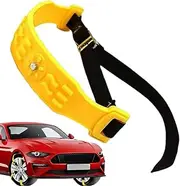 Snow Chains - Tire Chains For Pickup Trucks,Heavy Duty Traction Anti Skid Spikes Quick Release System Easy Installation Reusable For Icy Highway Winter Emergencies