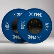 [TWL] TWL - COMPETITION BUMPER PLATES - PAIR