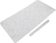ROMISBABA Large Slip Desk Mat Versatile Felt Desk Pad for Office Home Study Non Slip Cushion for Scratch Protection Sleek Design