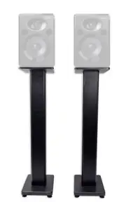 (2) Rockville 28" Studio Monitor Speaker Stands For Alesis Elevate 5 MKII