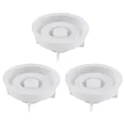 3Pcs Casting Mould Candle Holder,Silicone Mould Candle Holder,Candlestick6819