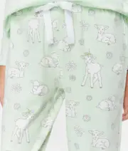 BNWT Peter Alexander Lamb Pale Mint Easy PJ Pants Size M Ladies