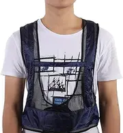 [Aumotop] Steel Welding Cooling Vest Air Compressed Eddy Tube Air Conditioner Waistcoat Blue