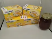 4 cajas de te de manzanilla marca mccormick 20 sobres cada caja miel de abeja