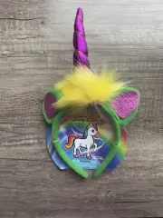 Mardi Gras Kids Unicorn Flashing/ Light Up Headpiece