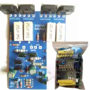 2SC 5200 Mono Amplifier 200W four Transistor Circuit PCB DIY KIT components pack