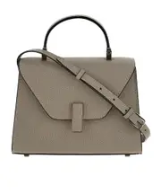 Valextra Iside Foldover Micro Crossbody Bag One size White