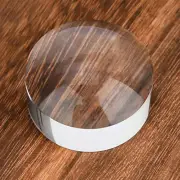 6X Reading Magnifier, 3 Inch Acrylic Paperweight Reading Dome Magnifying Glass w