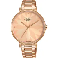在飛比找momo購物網優惠-【ALBA】雅柏 Fashion 幾何造型女錶-36mm(V