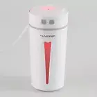 (White)USB Cup Shaped Home Office Car Air Humidifier Diffuser With Colorful
