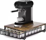 K Cup Organizer, Coffee Pod Holder Drawer, under Brewer Storage Organizer with S