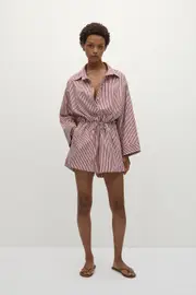 Freja Playsuit Clare Stripe