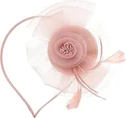 Ipetboom Metal 1950s Accessories for Women Plastic Hair Fascinators for Women Bridal Headwear Headbands Cloth